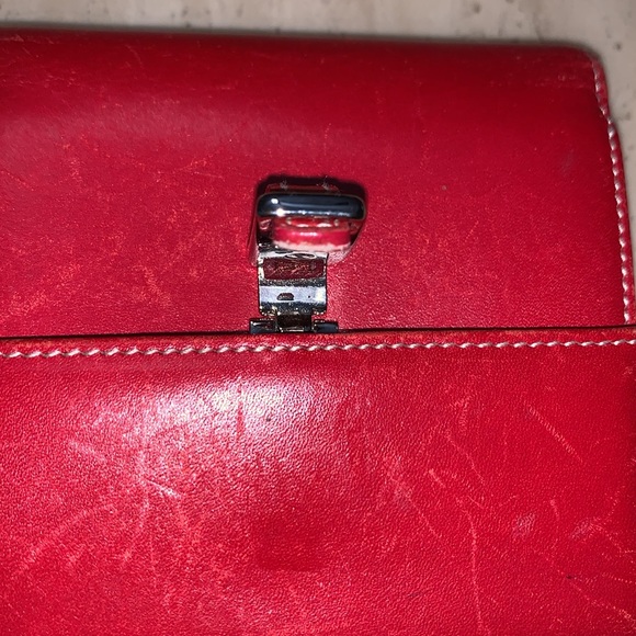 Vintage authentic coach, red wallet - Picture 6 of 13